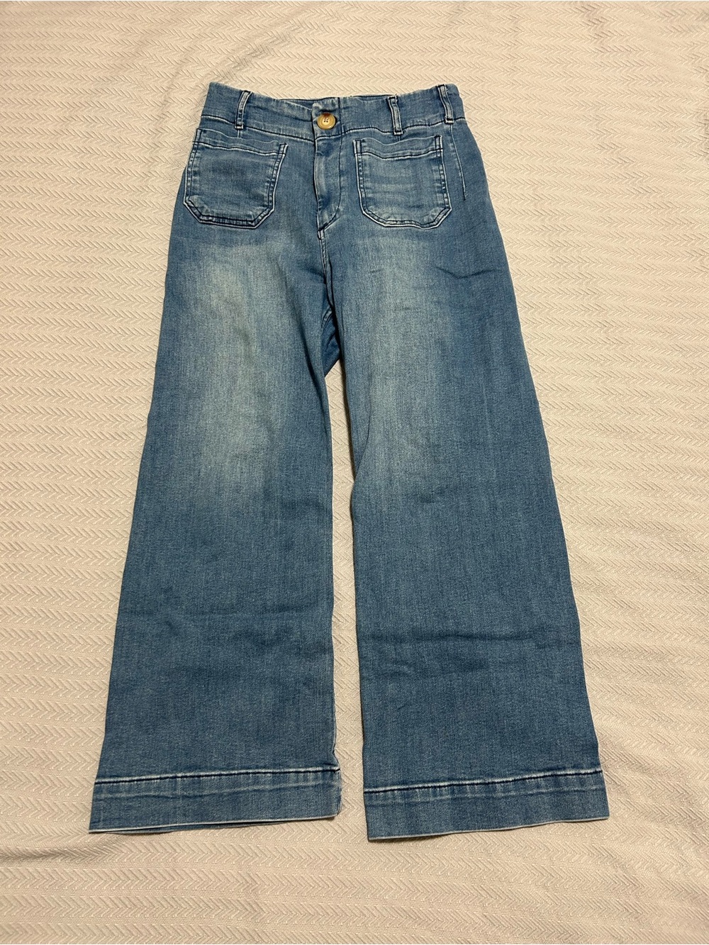 Maeve Wide-Leg High-Rise Pants - Picture 4 of 5